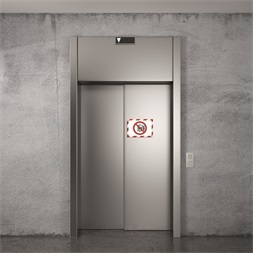 Durable Duraframe Security A4 2db/cs öntapadó piros/fehér infokeret