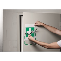 Durable Duraframe Security Magnetic A4 5db/cs zöld/fehér infokeret