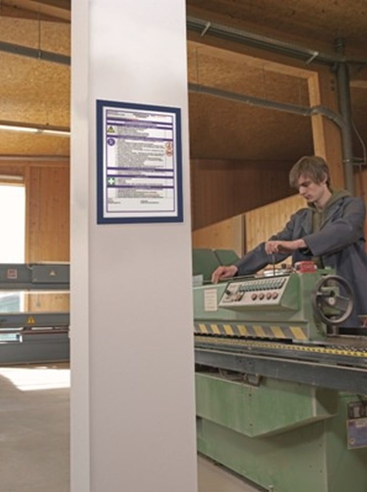 Durable Duraframe A4 2db kék öntapadó információs keret