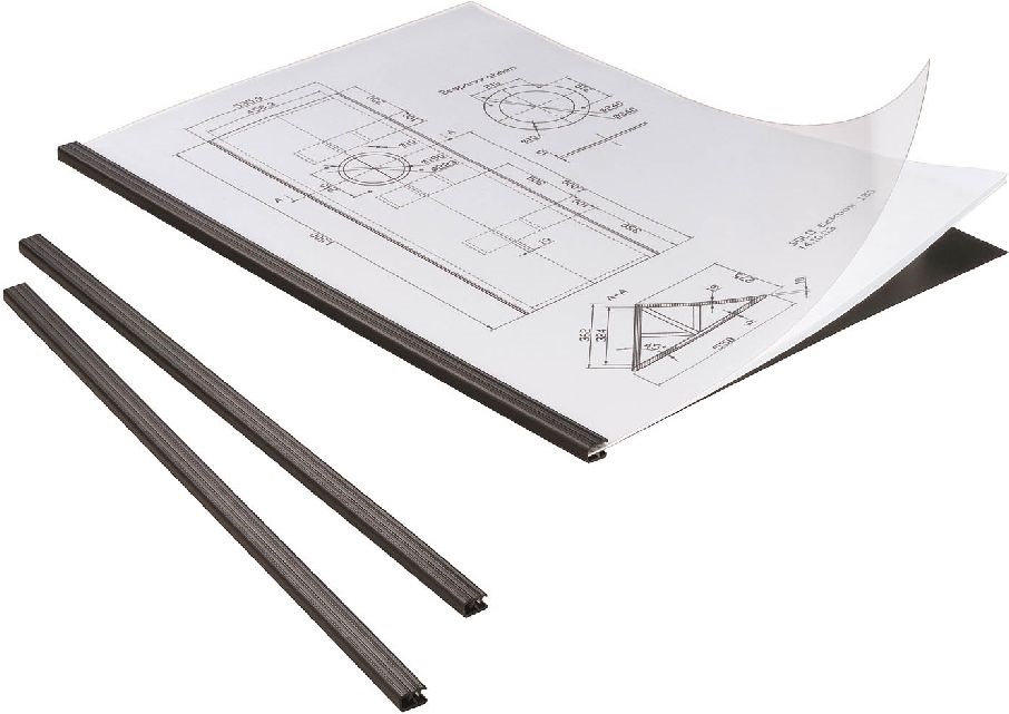 Durable Duragrip 5db-os iratsín+előlap+hátlap kombi csomag