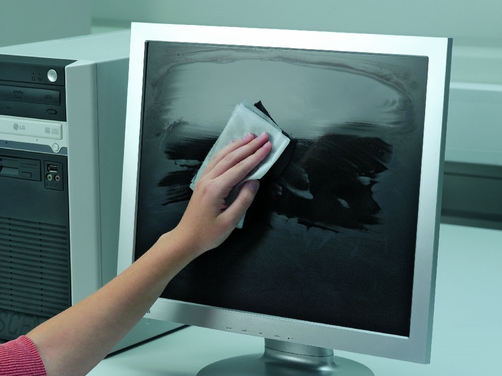 Durable SCREENCLEAN BOX 100 monitor tisztító kendő