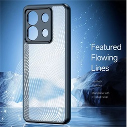 Dux Ducis Aimo DD009055 Xiaomi Redmi Note 13 Pro 5G/Poco X6 5G fekete/átlátszó hátlap