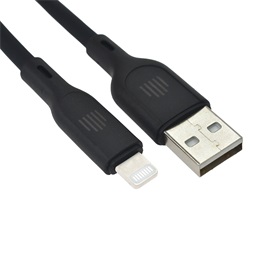 Dviced DV110001 1,25m USB A - Lightning fekete adat- és töltőkábel