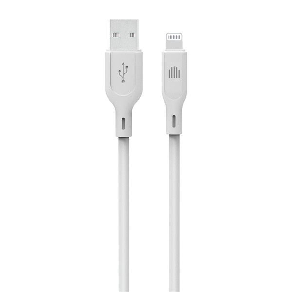Dviced DV110002 1,25m USB A - Lightning fehér adat- és töltőkábel