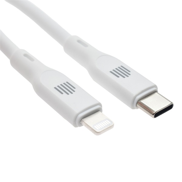 Dviced DV110004 1,25m Type-C - Lightning fehér adat- és töltőkábel