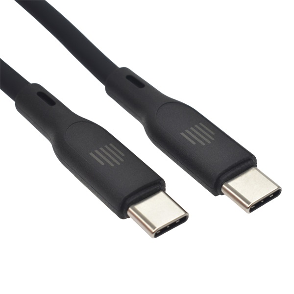 Dviced DV110007 1,25m Type-C fekete adat- és töltőkábel