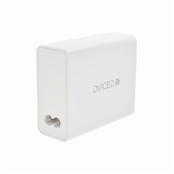 Dviced DV211001 100W 2xUSB/2xType-C GaN fehér asztali töltő