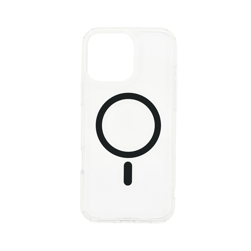 Dviced DV511025 MagSafe iPhone 16 Pro átlátszó/fekete hátlap