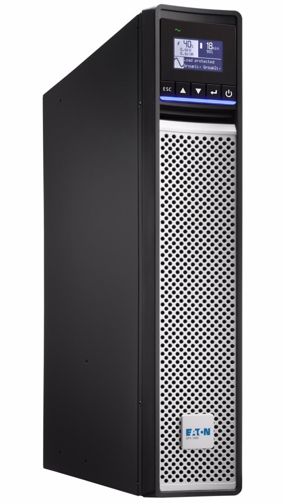 EATON 5PX 1500i RT2U Netpack 1500W fekete torony/rack 2U GEN2 szünetmentes tápegység