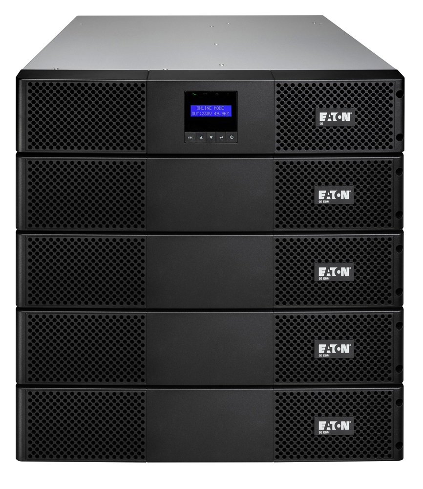 EATON 9E 3000IR 3000VA 2700W fekete 2U rack szünetmentes tápegység