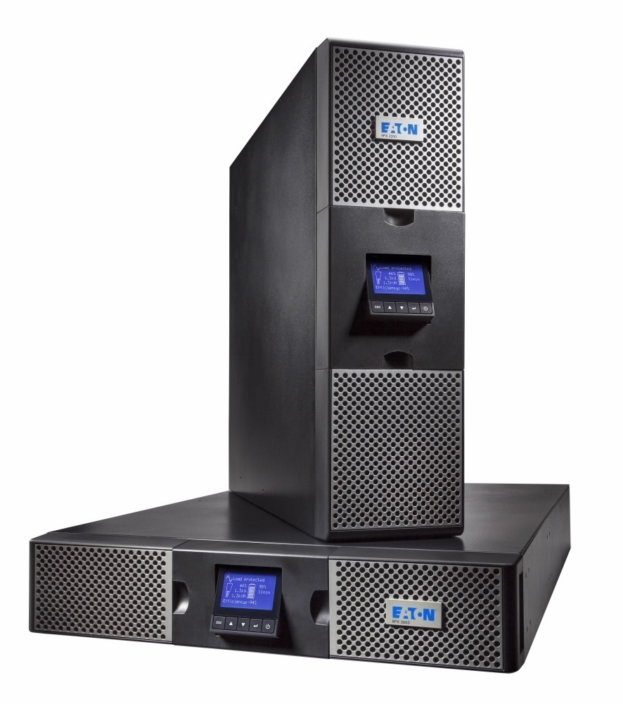 EATON 9PX 2200i RT3U 2200W fekete torony/rack 3U szünetmentes tápegység