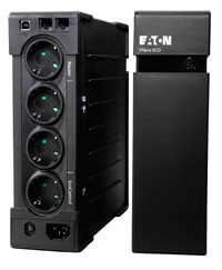 EATON Ellipse ECO 650 USB DIN 400W fekete szünetmentes tápegység