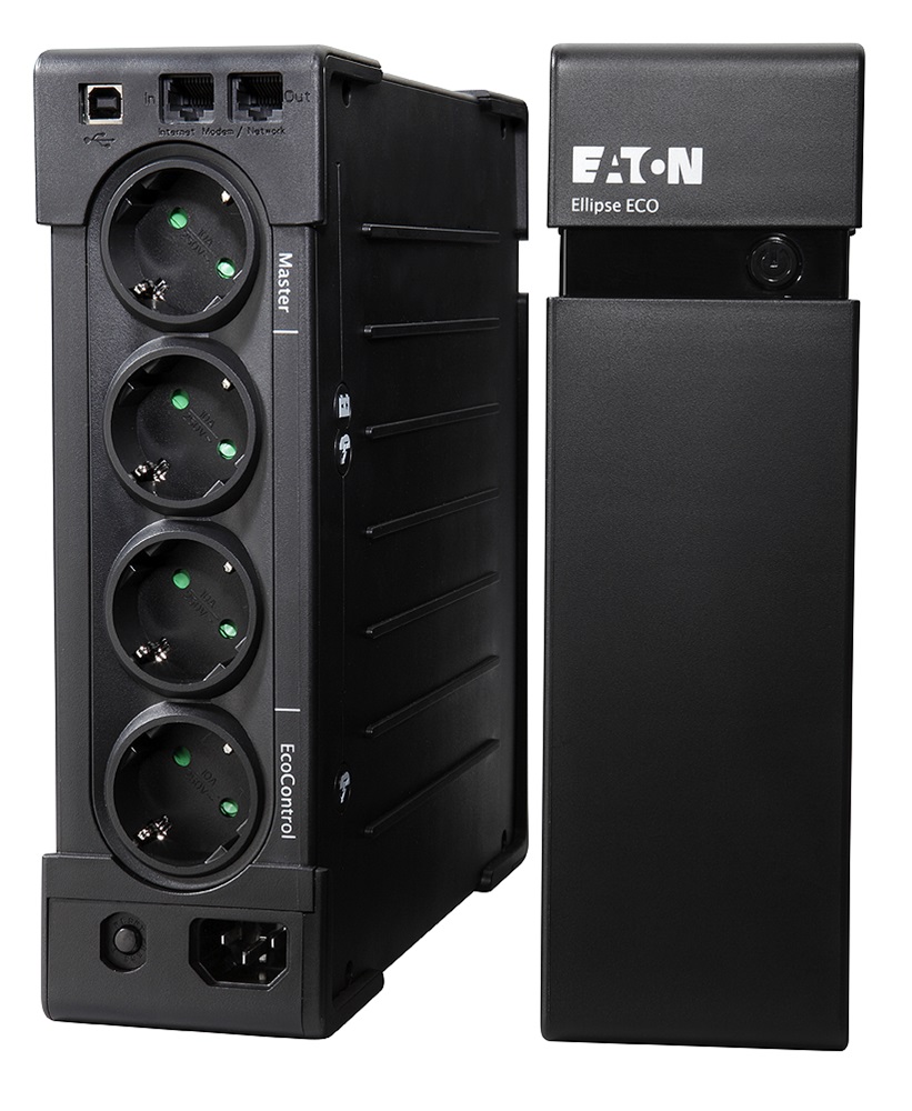 EATON Ellipse ECO 500 DIN 300W fekete szünetmentes tápegység