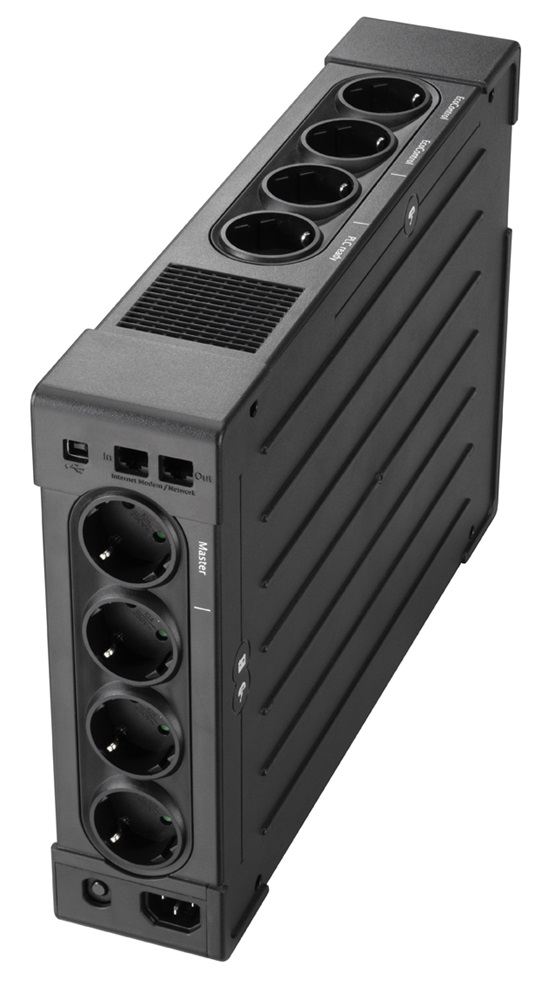 EATON Ellipse PRO 850 DIN 510W fekete szünetmentes tápegység