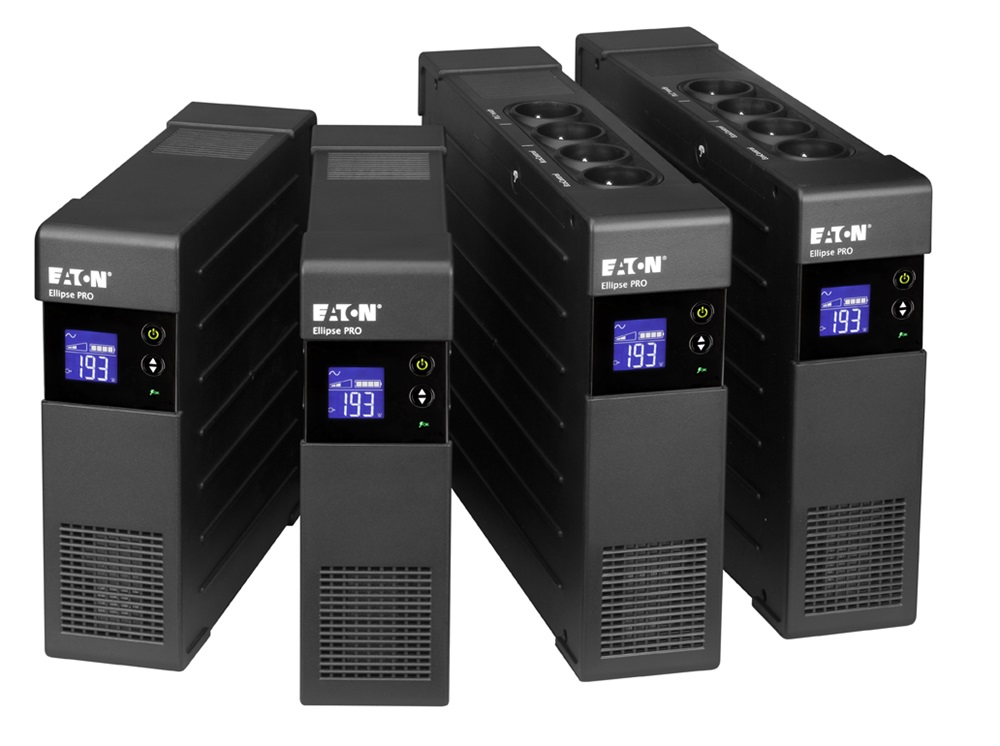 EATON Ellipse PRO 850 DIN 510W fekete szünetmentes tápegység