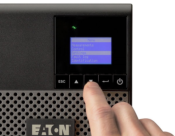 EATON 5P 1550i 1100W fekete szünetmentes tápegység