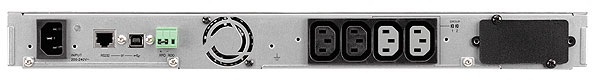 EATON 5P 850i 600W szürke rack 1U szünetmentes tápegység
