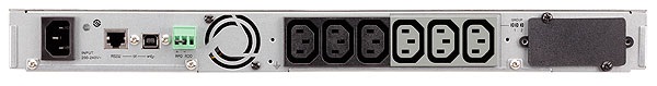 EATON 5P 1150i 770W szürke rack 1U szünetmentes tápegység