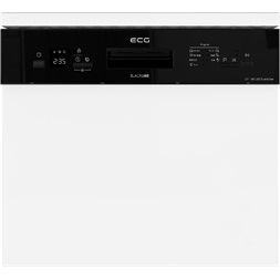 ECG EDF 300363 BlackLine fehér, programok száma: 7, szabadonálló, 14 terítékes mosogatógép 