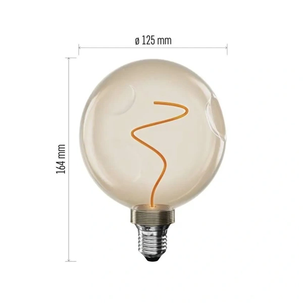 EMOS Z50B11 LED DECO "BURGEON" CG125A 4.5W 24W 240lm E27 izzó