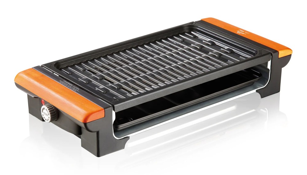 ETA Vital 116290000 fekete-fa asztali elektromos grill