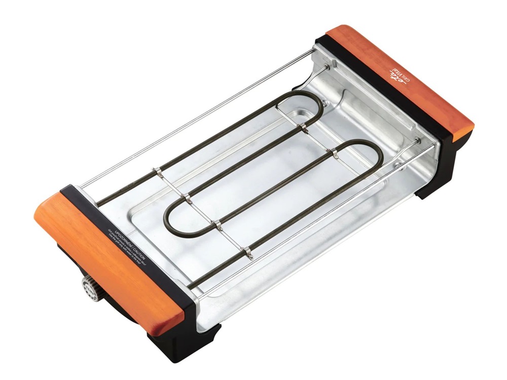 ETA Vital 116290000 fekete-fa asztali elektromos grill
