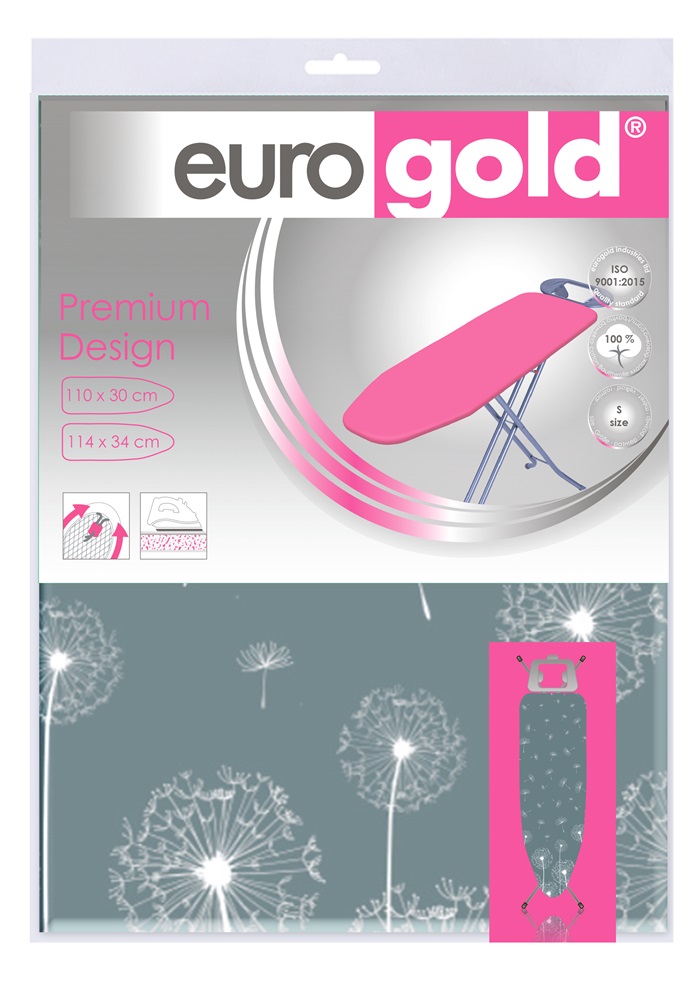 EUROGOLD PREMIUM vasalódeszka huzat 110x30cm-114x34cm tartomány