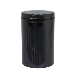 EUROGOLD SIRIUS 14l 40x25cm antracit szürke pedálos szemetes