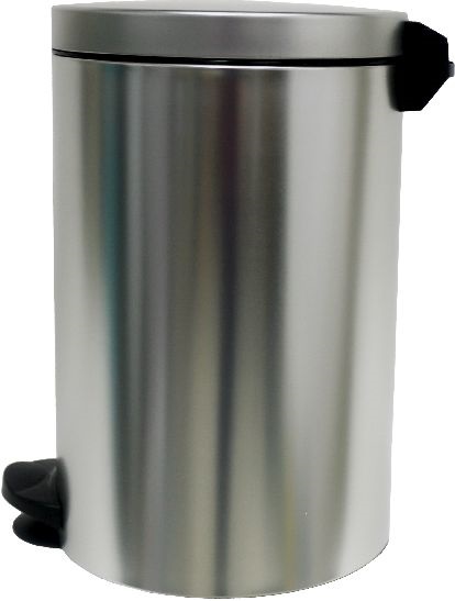 EUROGOLD SIRIUS 30l ezüst pedálos szemetes