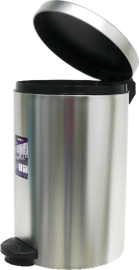 EUROGOLD SIRIUS 30l ezüst pedálos szemetes