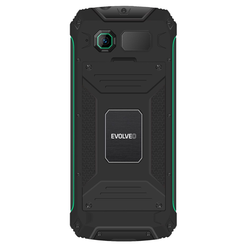 EVOLVEO Strongphone W4 2,8" DualSIM fekete/zöld mobiltelefon