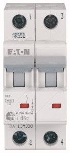 Eaton Y7-194758 Home 4,5kA/2P/6A/B jelleggörbe/ kismegszakító