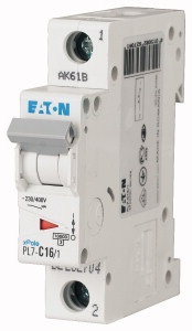 Eaton 262704 10kA 1P C16A kismegszakító