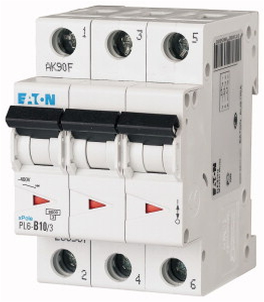 Eaton 286599 6kA 3P C10A kismegszakító