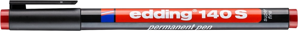 Edding 140 S OHP Permanent 0,3 mm piros marker