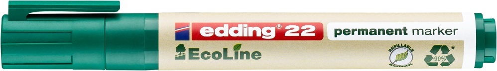 Edding 22 Ecoline zöld permanent marker