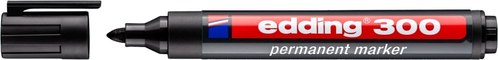 Edding 300 1,5-3 mm Permanent fekete marker