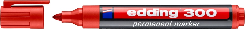 Edding 300 1,5-3 mm Permanent piros marker