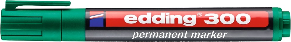 Edding 300 1,5-3 mm Permanent zöld marker