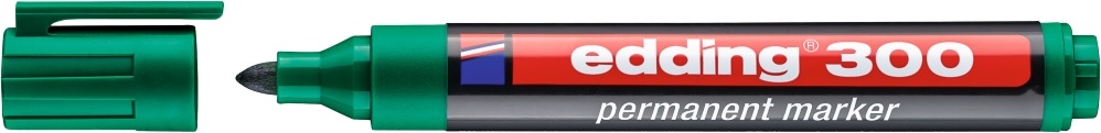 Edding 300 1,5-3 mm Permanent zöld marker