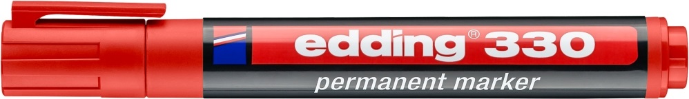 Edding 330 1-5 mm Permanent piros marker