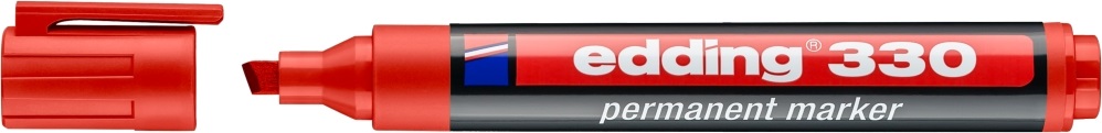 Edding 330 1-5 mm Permanent piros marker