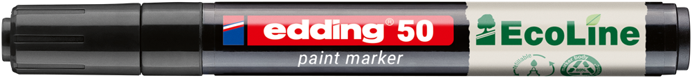 Edding 50 D10 fekete lakkmarker