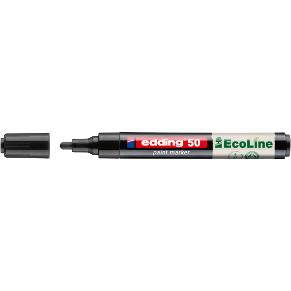 Edding 50 D10 fekete lakkmarker