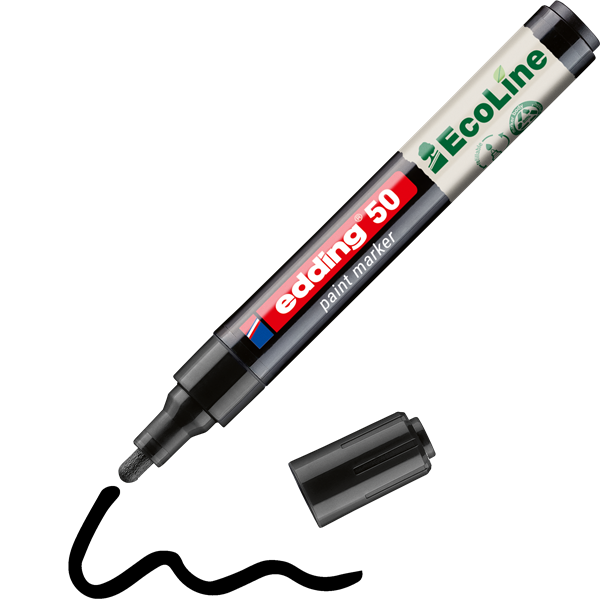 Edding 50 D10 fekete lakkmarker