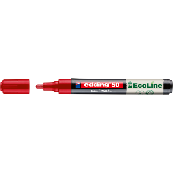 Edding 50 D10 piros lakkmarker