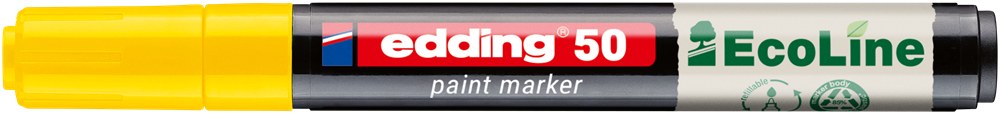 Edding 50 D10 sárga lakkmarker