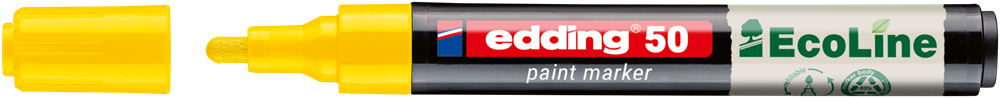 Edding 50 D10 sárga lakkmarker