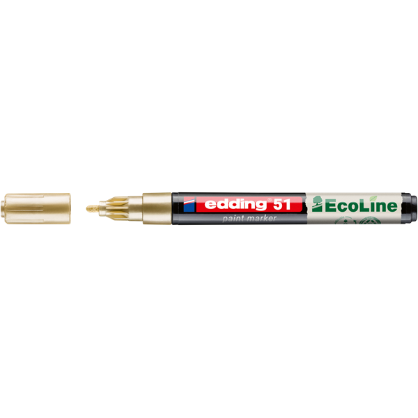 Edding 51 D10 arany lakkmarker