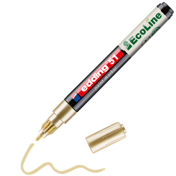 Edding 51 D10 arany lakkmarker